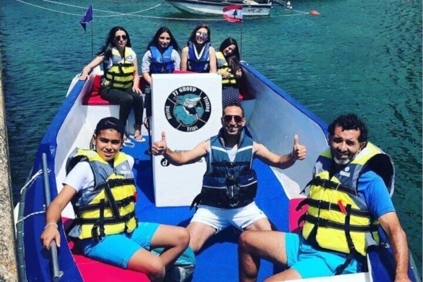 Pigeon Rocks Boat Ride Beirut (Raouche Rocks)