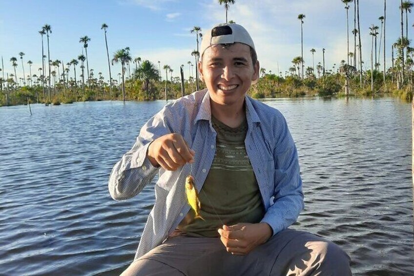 3 Hours Private Piranha Fishing in Lake Yacumama