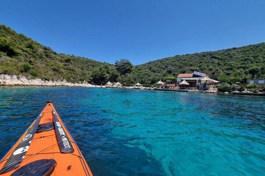 Half-day kayak tour from Hvar town