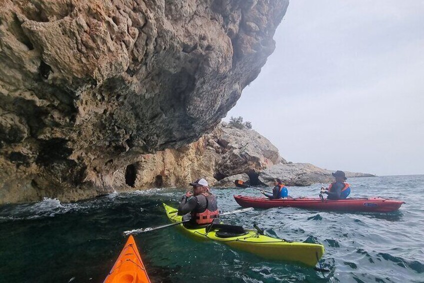 Half-day kayak tour from Hvar town