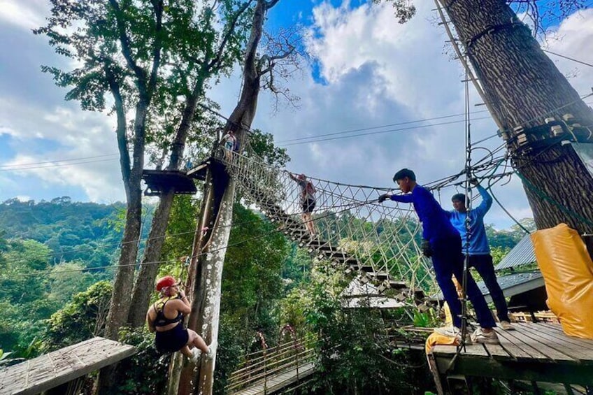 Sky Hawk Zipline Experience in Chiang Mai