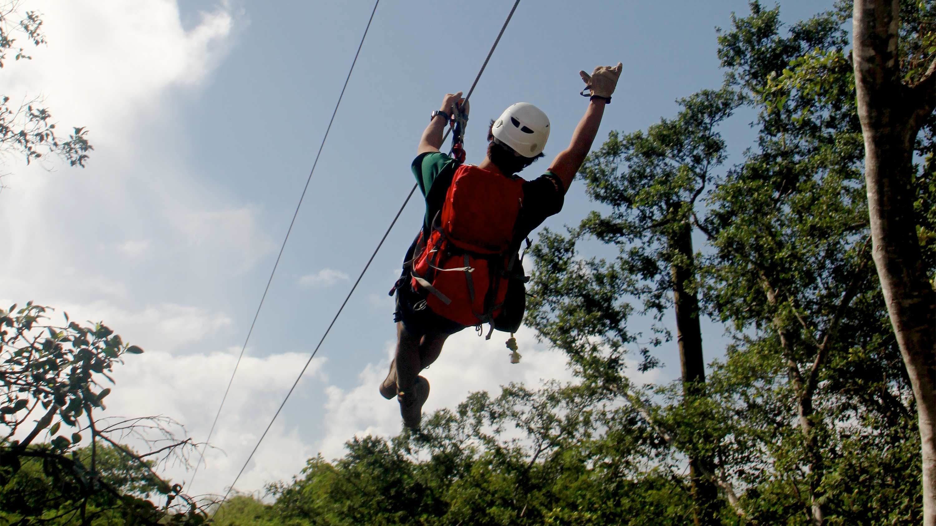 Full Zipline Tour at Coral Crater Adventure Park (6 Zips)