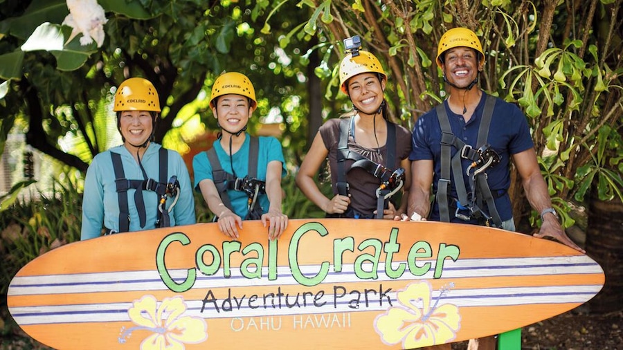 Zipline Tours at Coral Crater Adventure Park