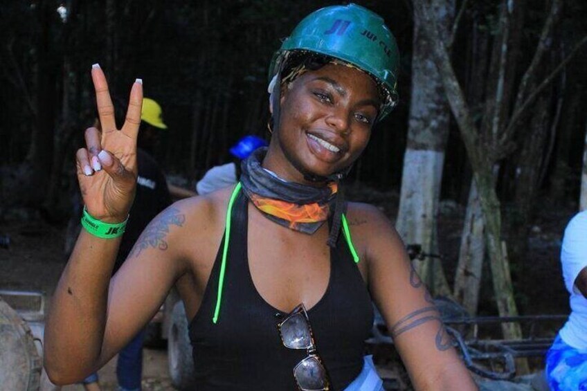 ATV Tour, Ziplines and Cenote with Lunch and Transportation