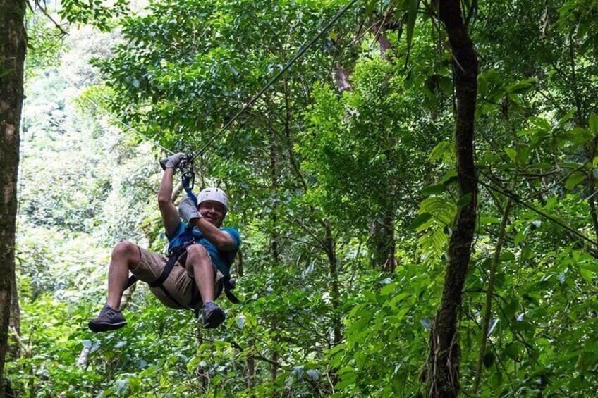 ATV Tour, Ziplines and Cenote with Lunch and Transportation