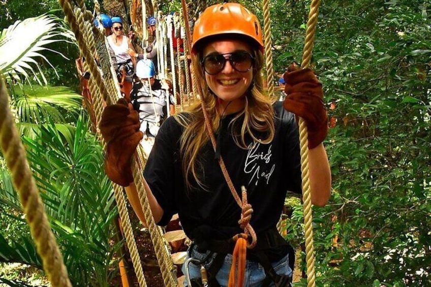 ATV Tour, Ziplines and Cenote with Lunch and Transportation