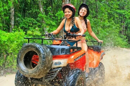 Jungle Park in Cancun with ATVs Zip Lines Cenote & Lunch