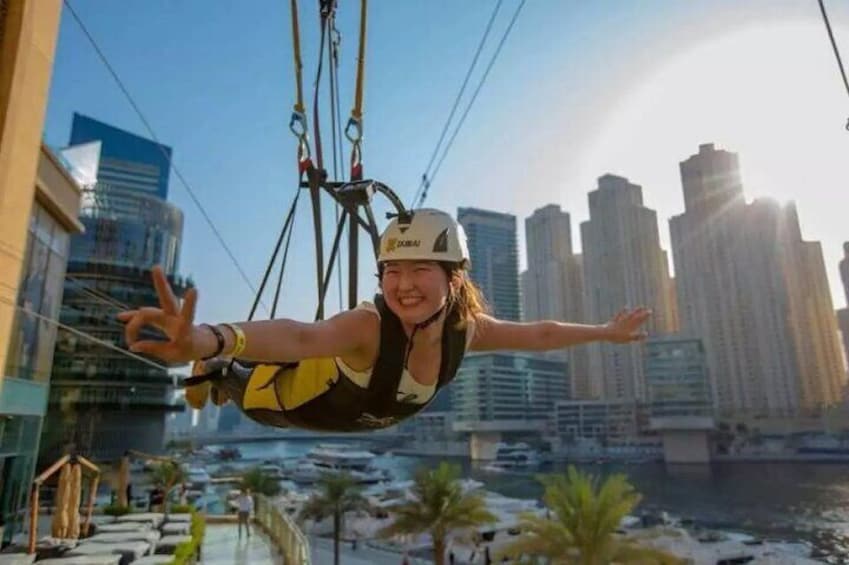 Xline Dubai Marina Zipline Experience With Transfers Option