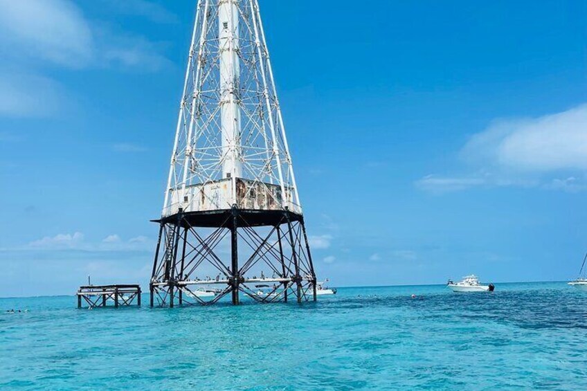 Snorkeling Alligator Reef Lighthouse in Islamorada