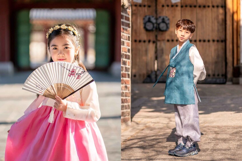 Picture 7 for Activity Seoul: Gyeongbok Palace with Gigibebe Hanbok Rental