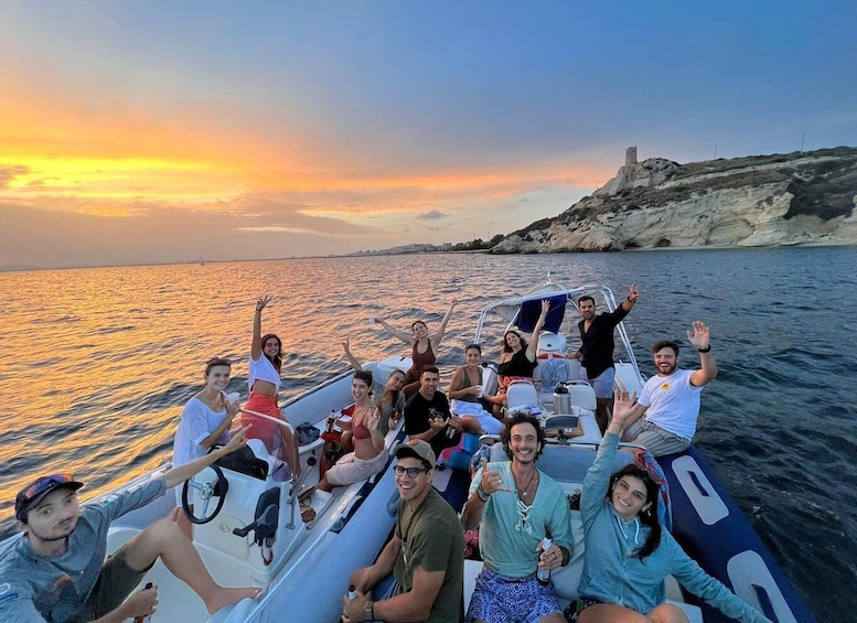 Picture 13 for Activity Cagliari: Devil's Saddle Boat Tour with Spritz and Chips