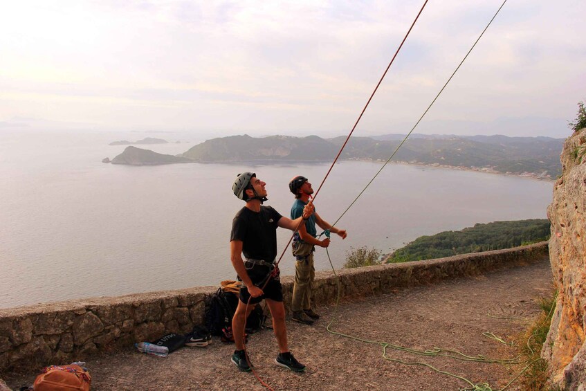 Picture 7 for Activity Corfu: Rock Climbing for Beginners