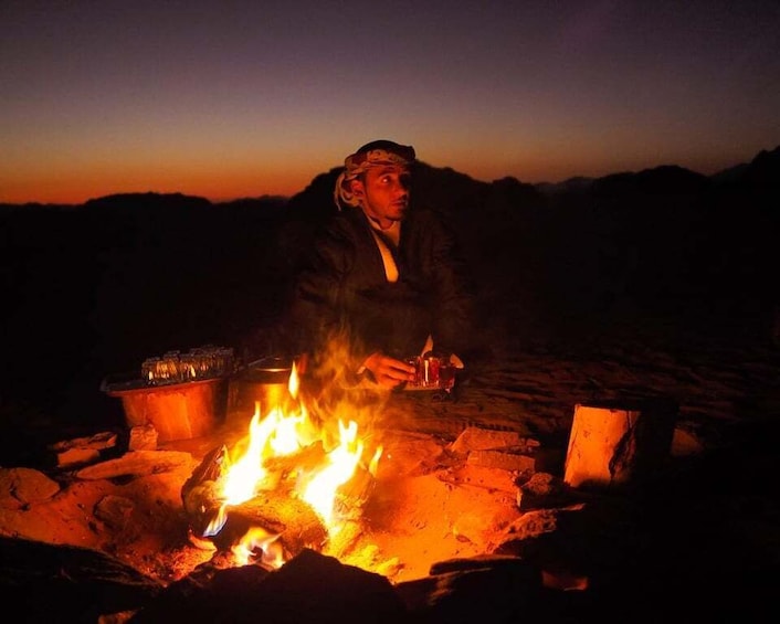 Picture 8 for Activity Wadi Rum: 2 Hour Camel Ride at Sunset/Sunrise Overnight