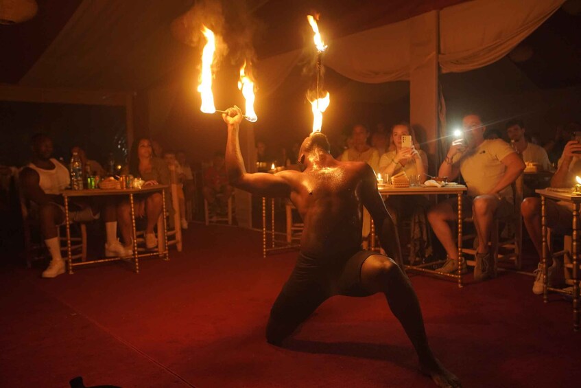 Picture 9 for Activity Marrakesh: Agafay Desert 3-Course Dinner Show & Pool Access