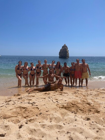 Picture 9 for Activity From Faro: Benagil, Algar Seco, and Marinha Adventure Tour