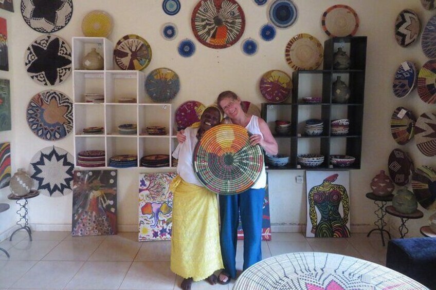 Opportunity to shop TTA's products made by local women.