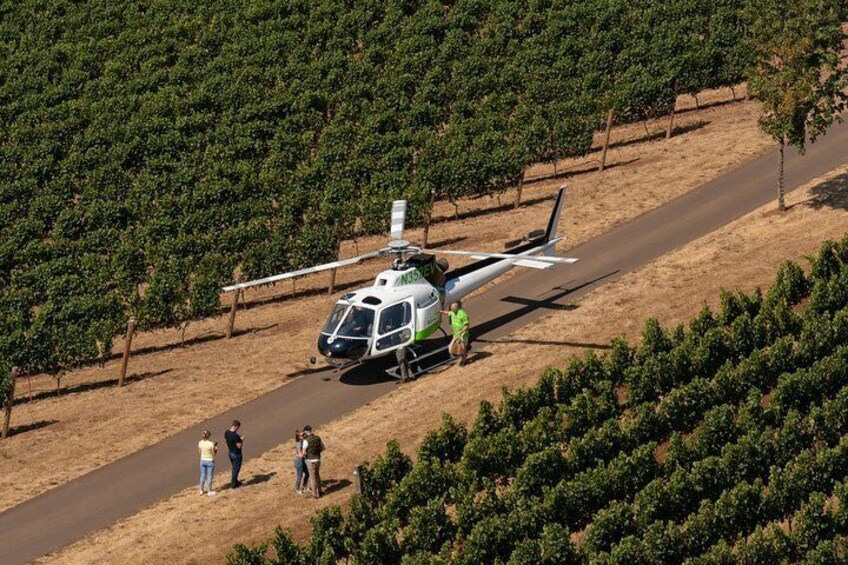 Tour DeVine by Heli - Helicopter Wine Tour