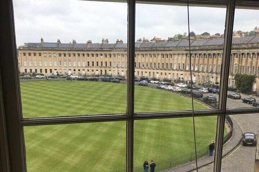 View from No. 1 Royal Crescent