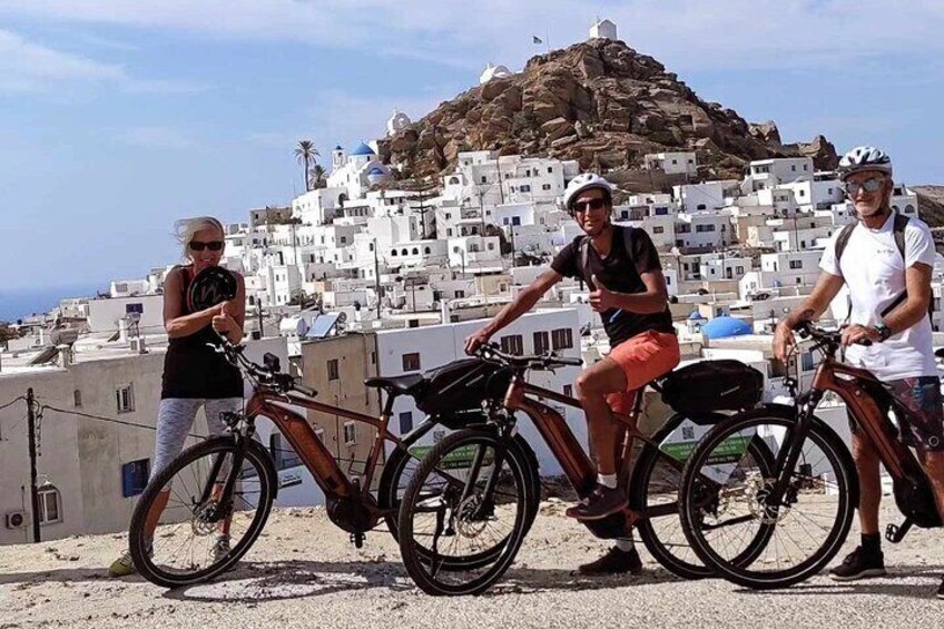 3/5 Hour Private Chora E-Bike Tours