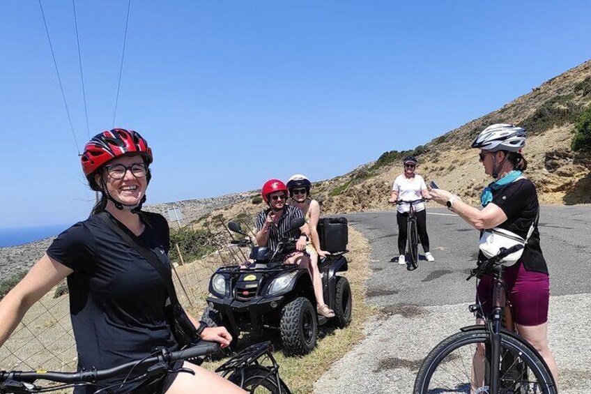 3-Hour Private Chora E-Bike Tours