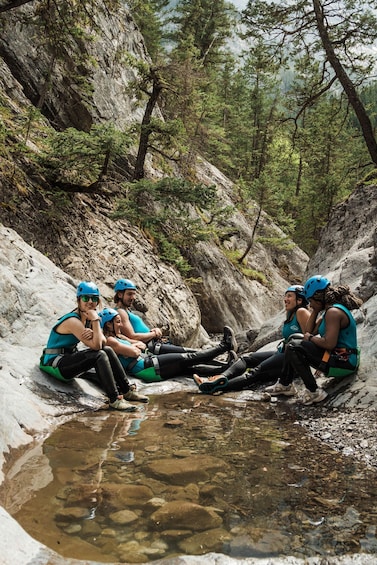 Picture 1 for Activity Canmore: Heart Creek Canyoning Adventure Tour
