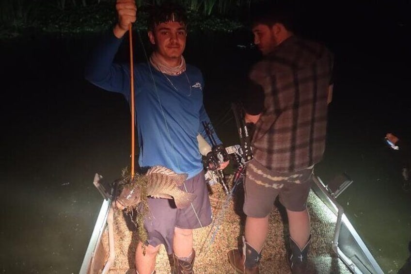Half Day Private Bowfishing in Palm Bay Florida