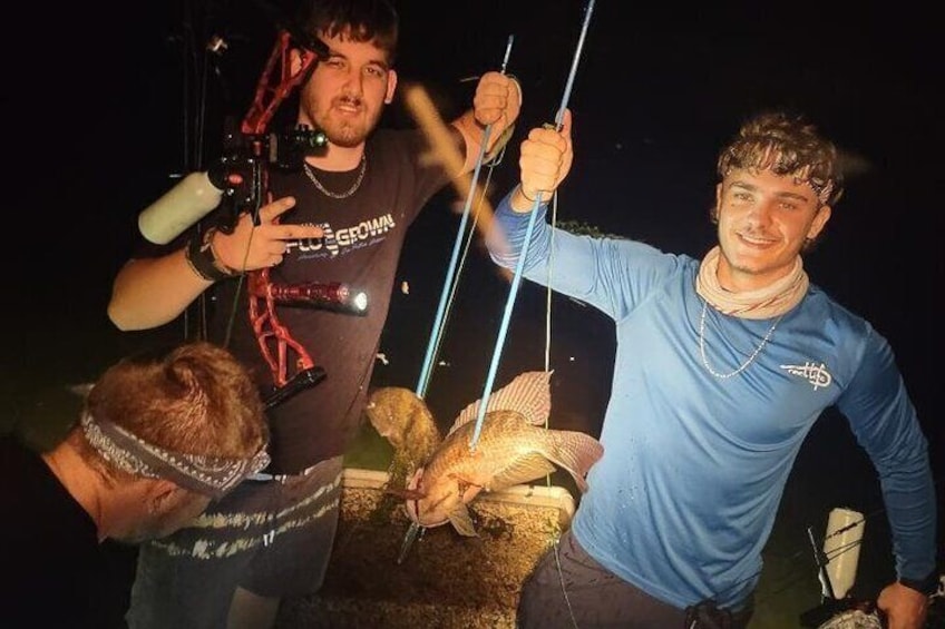 Half Day Private Bowfishing in Palm Bay Florida