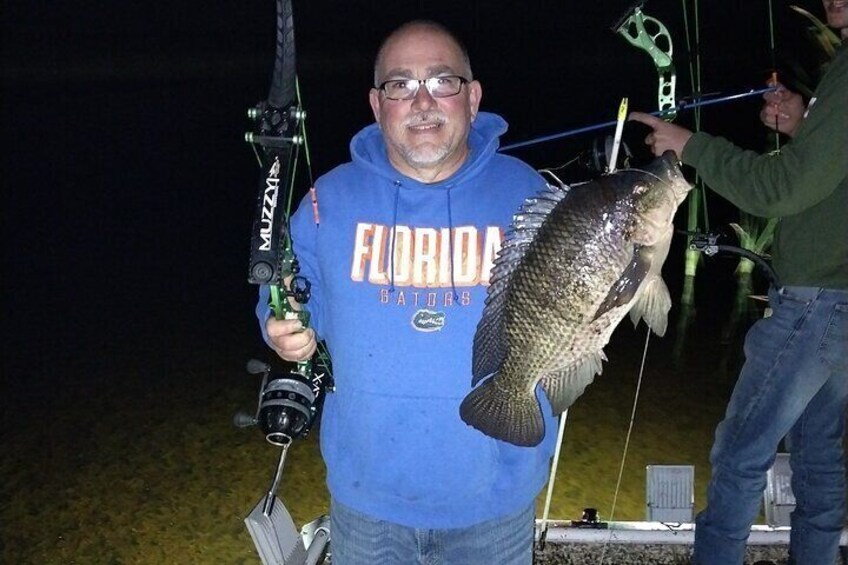  Private Airboat Bowfishing Palm Bay Florida