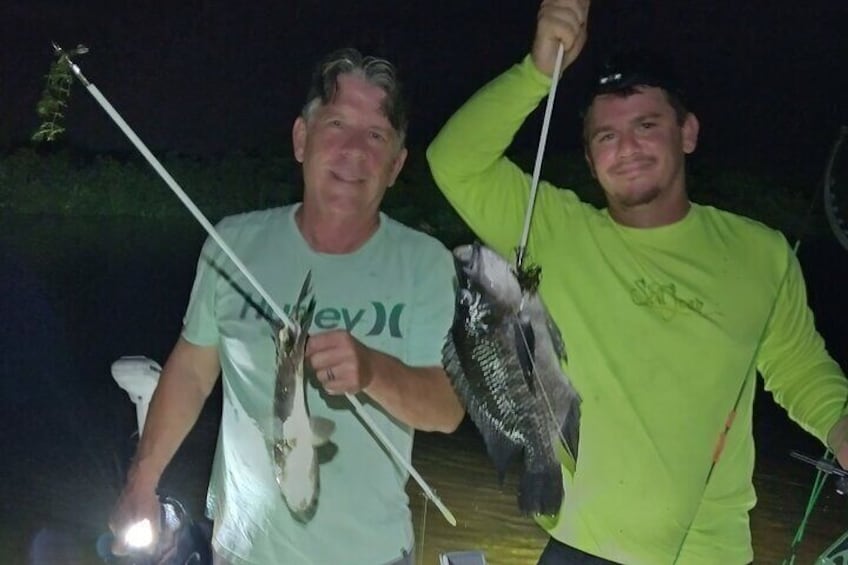  Private Airboat Bowfishing Palm Bay Florida
