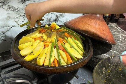 Moroccan cooking with a local family