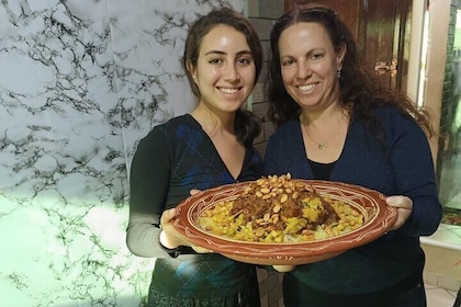 Local Market Virtual Visit+Moroccan cooking with a local family