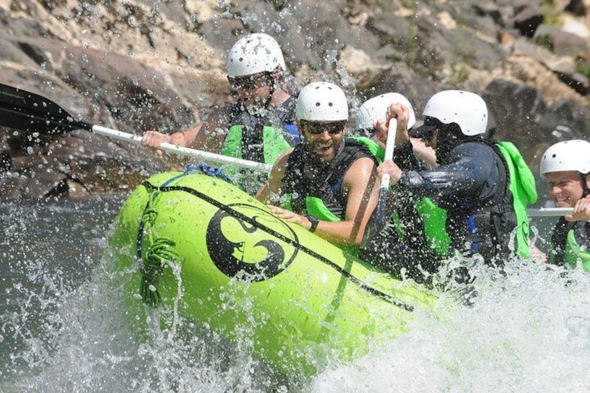 Fun rafting trip on the South Fork American River