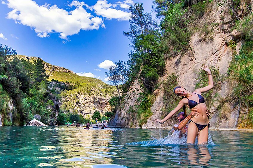 Picture 3 for Activity Valencia: Montanejos Hot Springs & Girlfriend Waterfall Trip