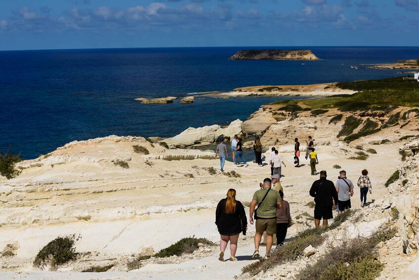 Picture 5 for Activity From Paphos: Coral Bay and Adonis Baths Guided Buggy Tour