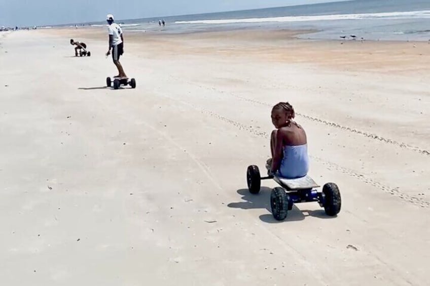 Sand Surfing and Guided Beach Ride for all Ages in Florida