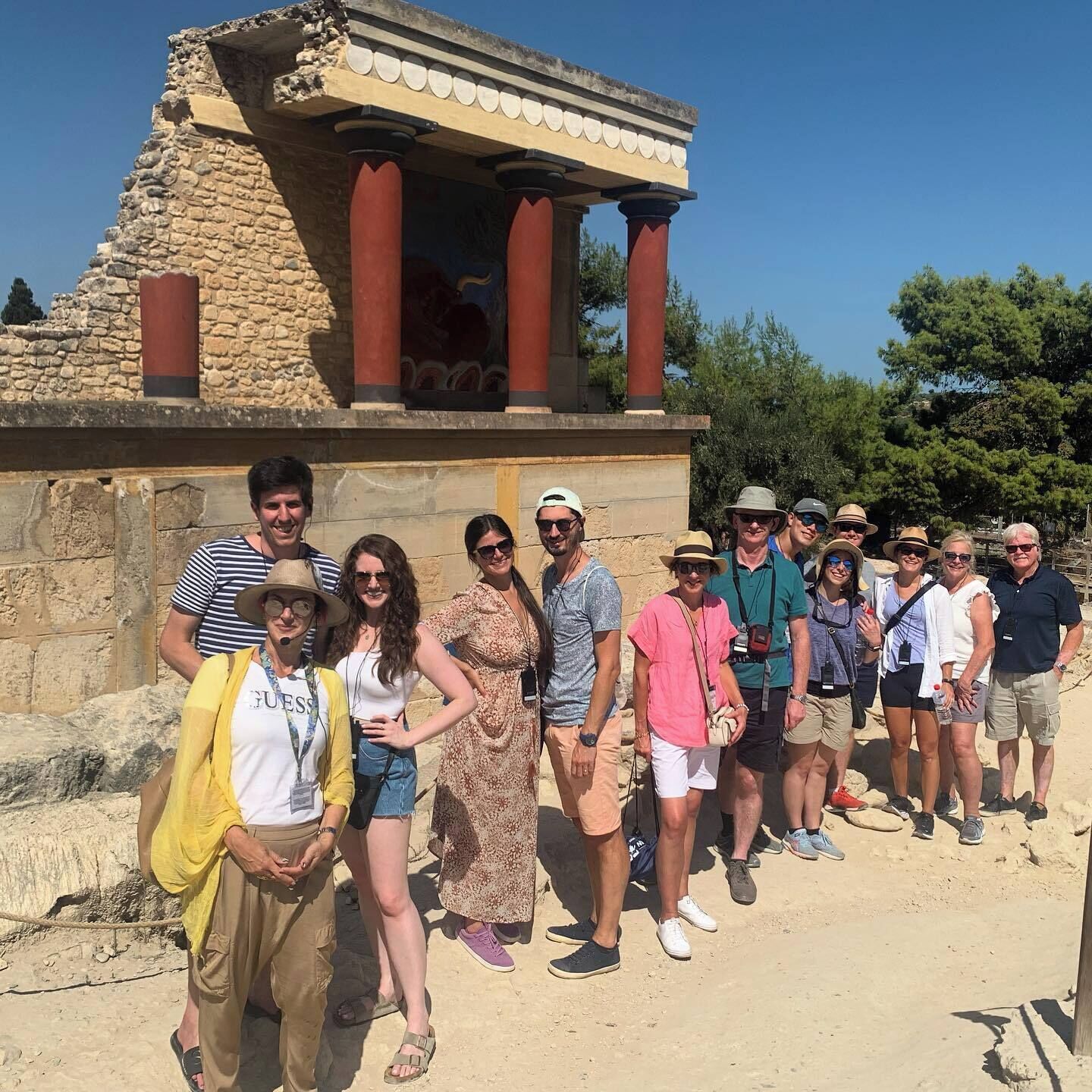 Visita guiada a pie por el palacio de Knossos (sin entradas)