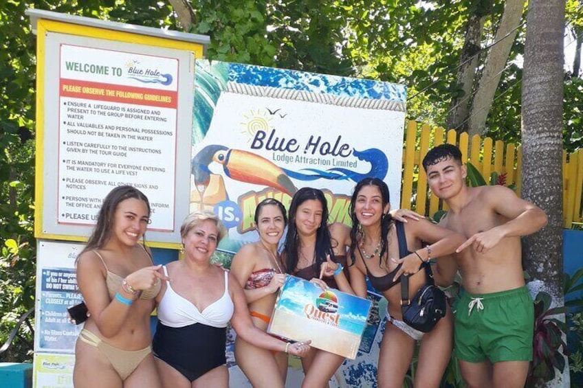Private Blue Hole and River Tubing Tour