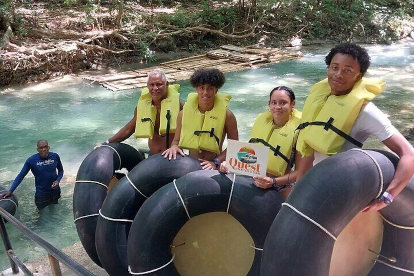 Private Blue Hole and River Tubing Tour