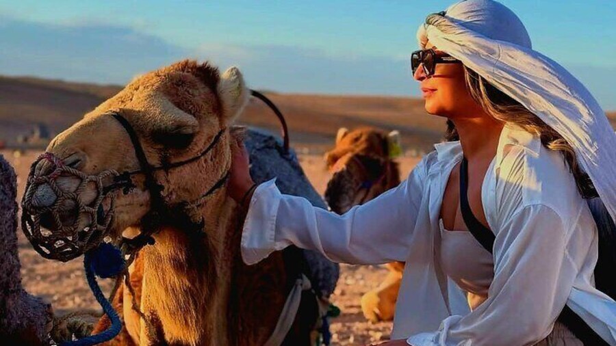 Marrakech: Private Dinner Show and Camels & Quads on Sunset