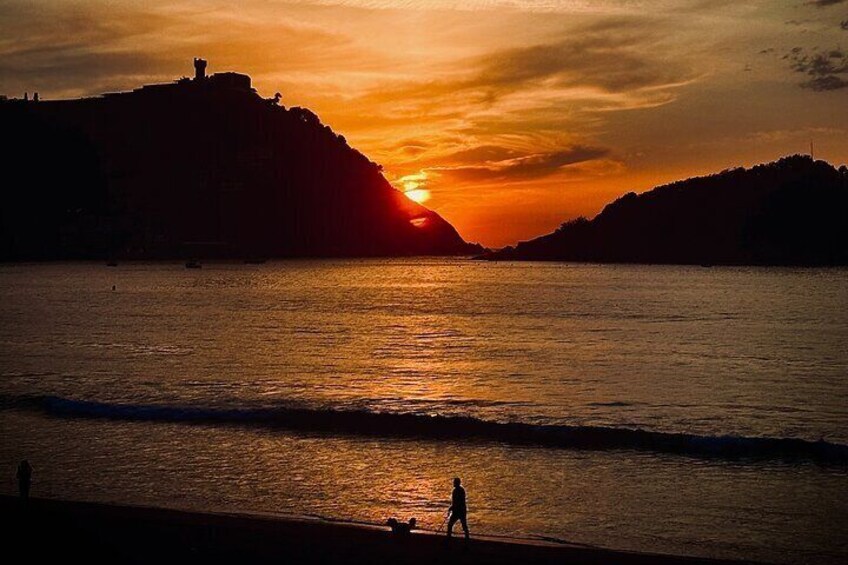 The magic of the Bay of Donostia