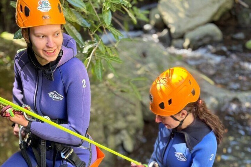 Canyoning at Camacha Madeira Island