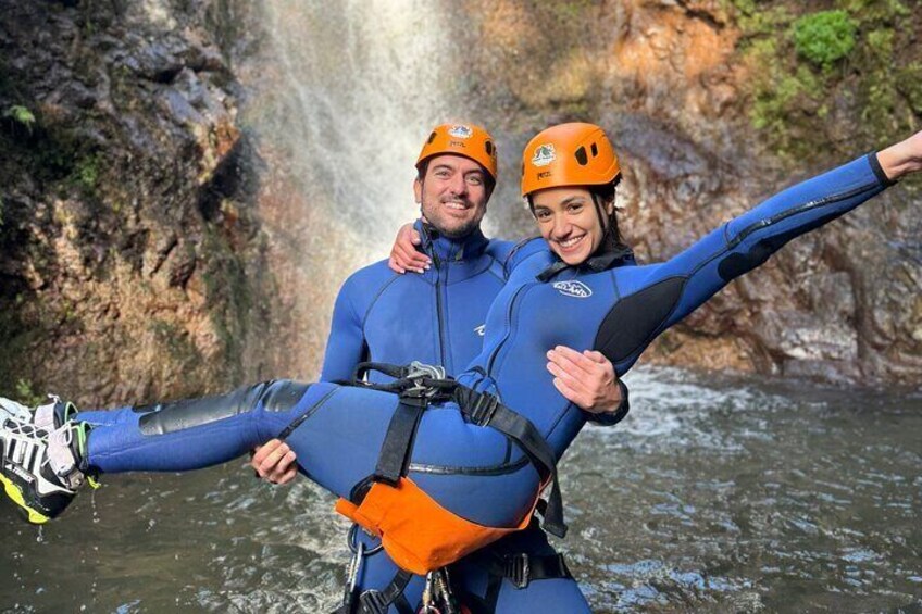 Canyoning at Camacha Madeira Island