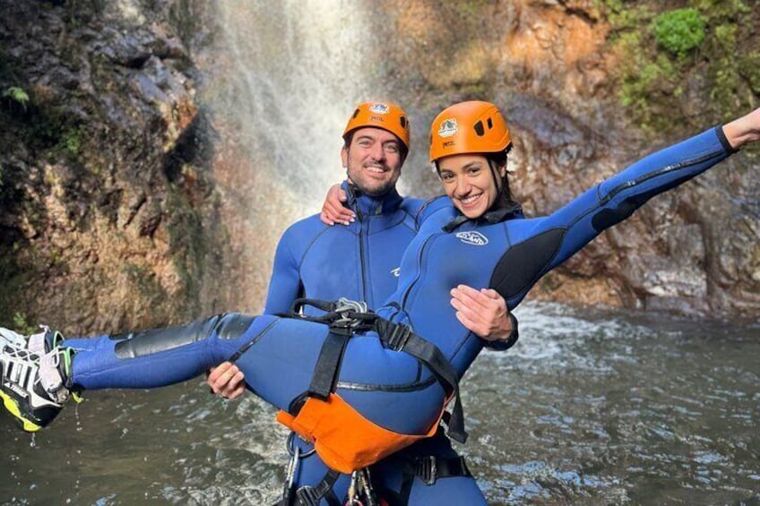 Canyoning at Camacha Madeira Island