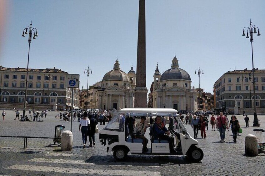Golf Cart Tour in Rome