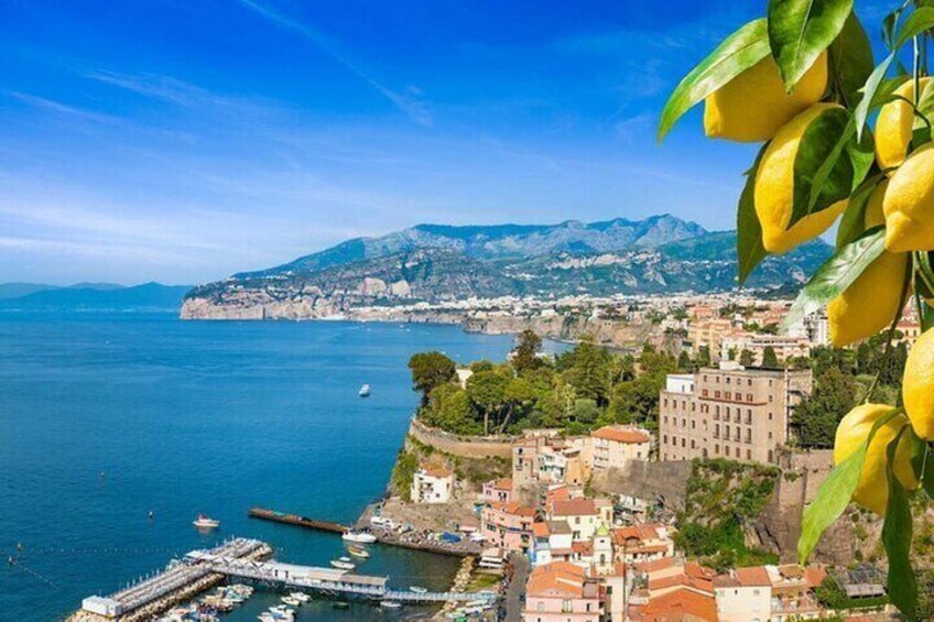 Full Day Sorrento and Amalfi Coast Tour from Naples
