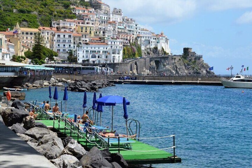 Full Day Sorrento and Amalfi Coast Tour from Naples