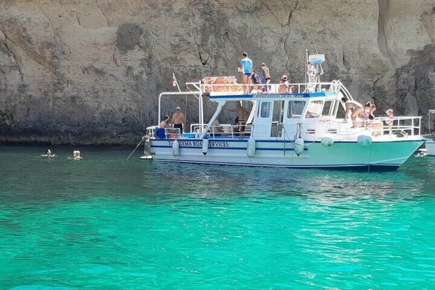 Comino Blue Lagoon, Gozo Private Boat Charter: Lucky Lady Boat