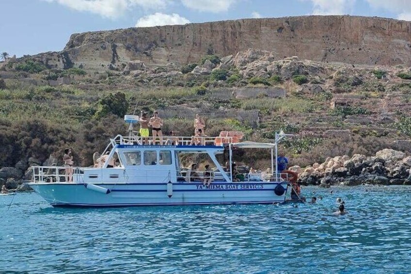 Comino Blue Lagoon, Gozo Private Boat Charter: Lucky Lady Boat