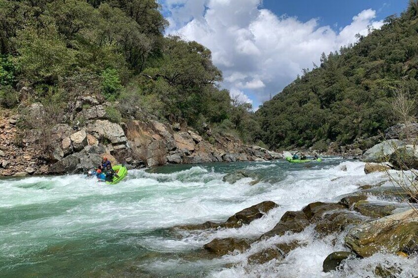 North Fork American River - Full Day Rafting Trip (Class 4)