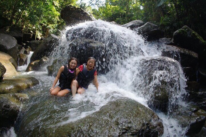 San juan; El Yunque Waterfall Adventure & Beach Buggy W. Transfer